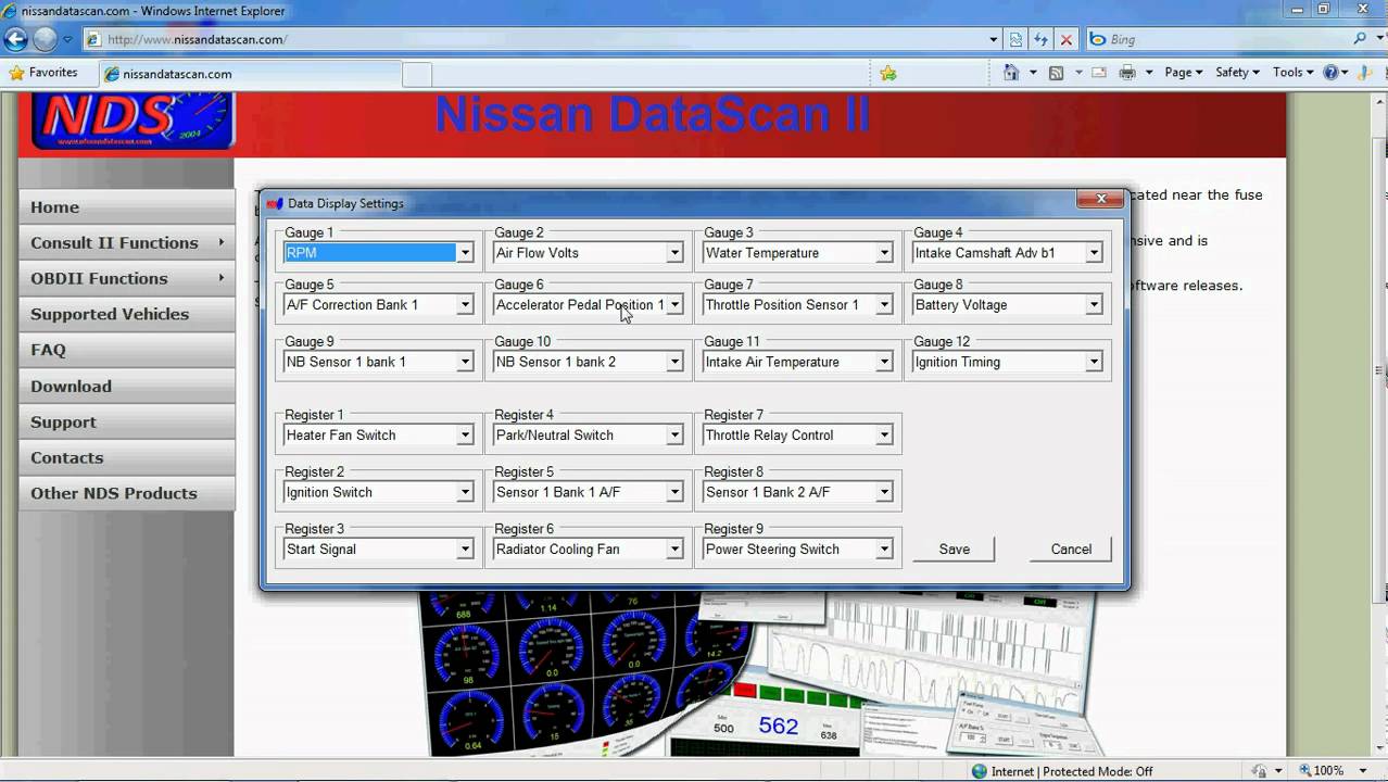nissan datascan ii software
